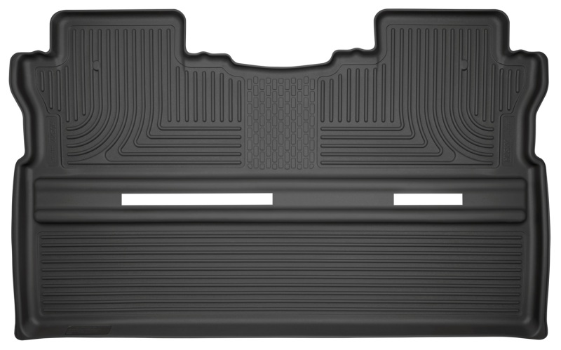 Honda Ridgeline Floor Mats - Rear - Husky Liners - WeatherBeater - Black - 2017 Honda Ridgeline Floor Mats - Rear - Husky Liners - WeatherBeater - Black - 2017